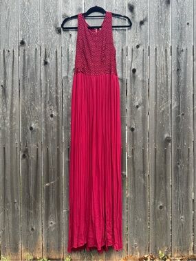 Altar'd State Red Maxi Dress